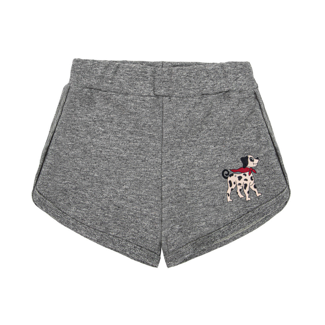 Dear Sophie Dalmatian Grey Sporty Shorts