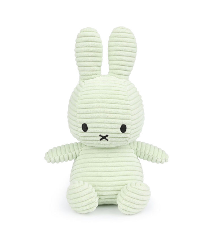 Miffy Sitting Corduroy in Fresh Mint