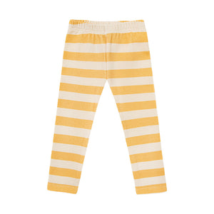 Dear Sophie Bee Striped Waffle Leggings