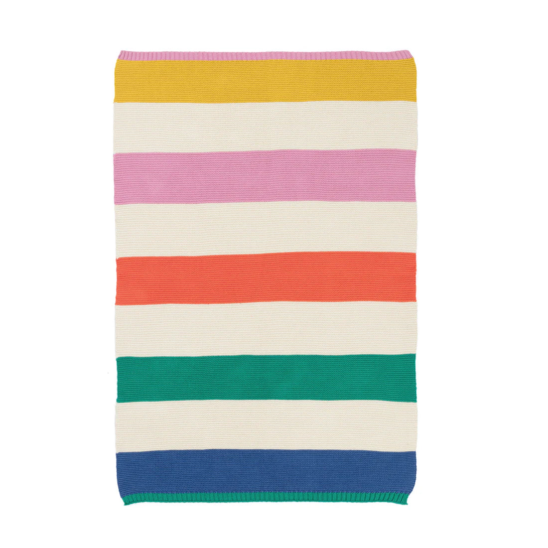 Sophie Home Kids Rainbow Striped Baby Blanket